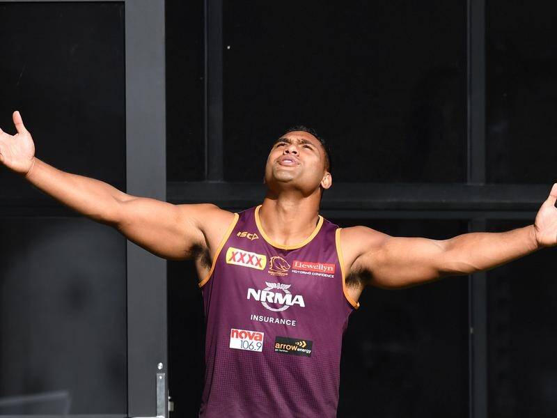 Things are looking up for Tevita Pangai Junior after signing a new Broncos contract.