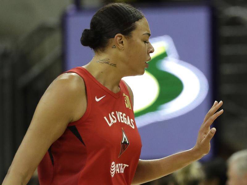 Las Vegas Aces's Liz Cambage has been accused of bullying WNBA opponents.