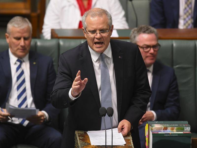 Prime Minister Scott Morrison has used question time to highlight the nation's strong economy.