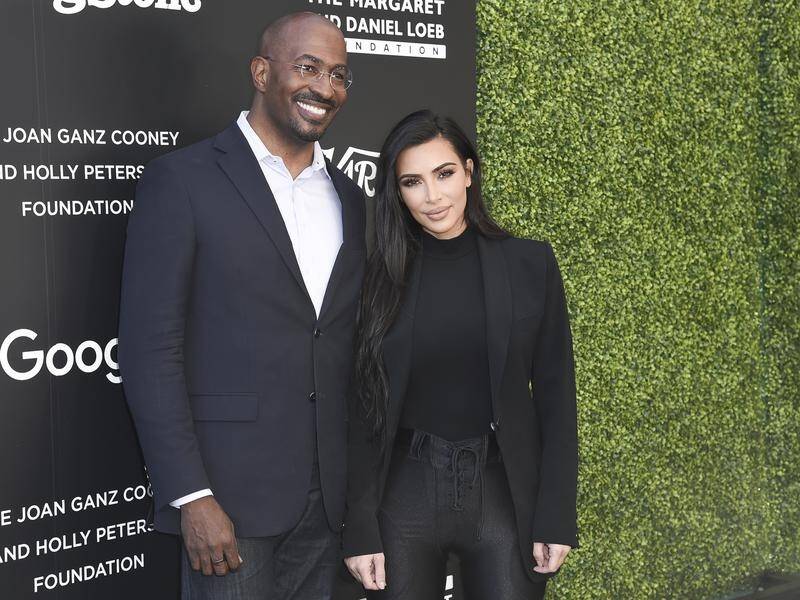 Kim Kardashian has told Van Jones, left, that her husband Kanye West is the "worst communicator".