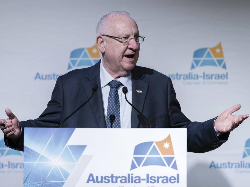 Israel's president says his country and Australia could cooperate on adapting to climate change.