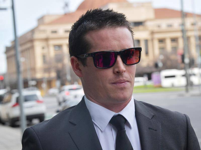 Sean Hobbs (pictured) and Andrew Jaunay were charged over an incident in Whyalla in 2013.
