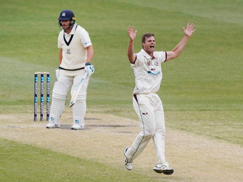 Victoria have slumped to their third Sheffield Shield defeat of the season, losing to Queensland.