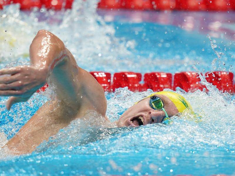 Australian Jack McLoughlin has won silver in the men's 400m freestyle at the Tokyo Olympics.