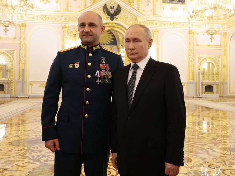 Russian President Vladimir Putin has told Artyom Zhoga "I will run for the post of president". (AP PHOTO)
