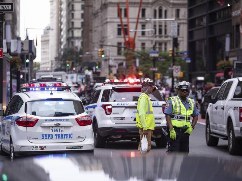 A suspicious package disrupted the New York subway on Friday.