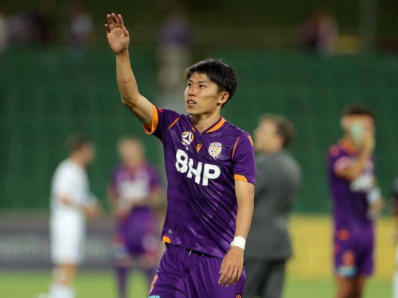 Kosuke Ota has already made an impact in the A-League his brief cameo for Perth.