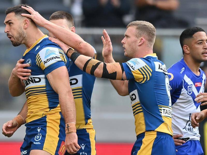 Parramatta are best placed to grab fourth in the NRL but have a tough run home.