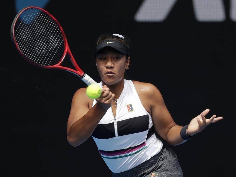 Australia's Destanee Aiava has lost her first-round match at the Australian Open in straight sets.