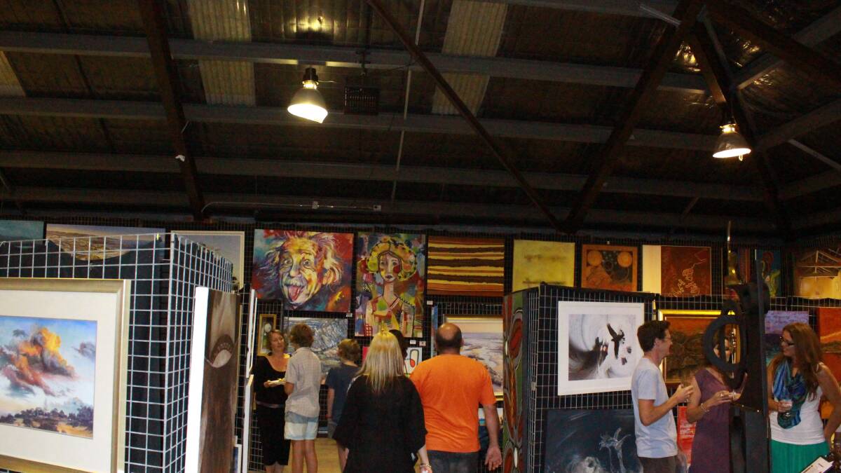 There were more than 300 entries in the tenth year of the Vasse Art Award.