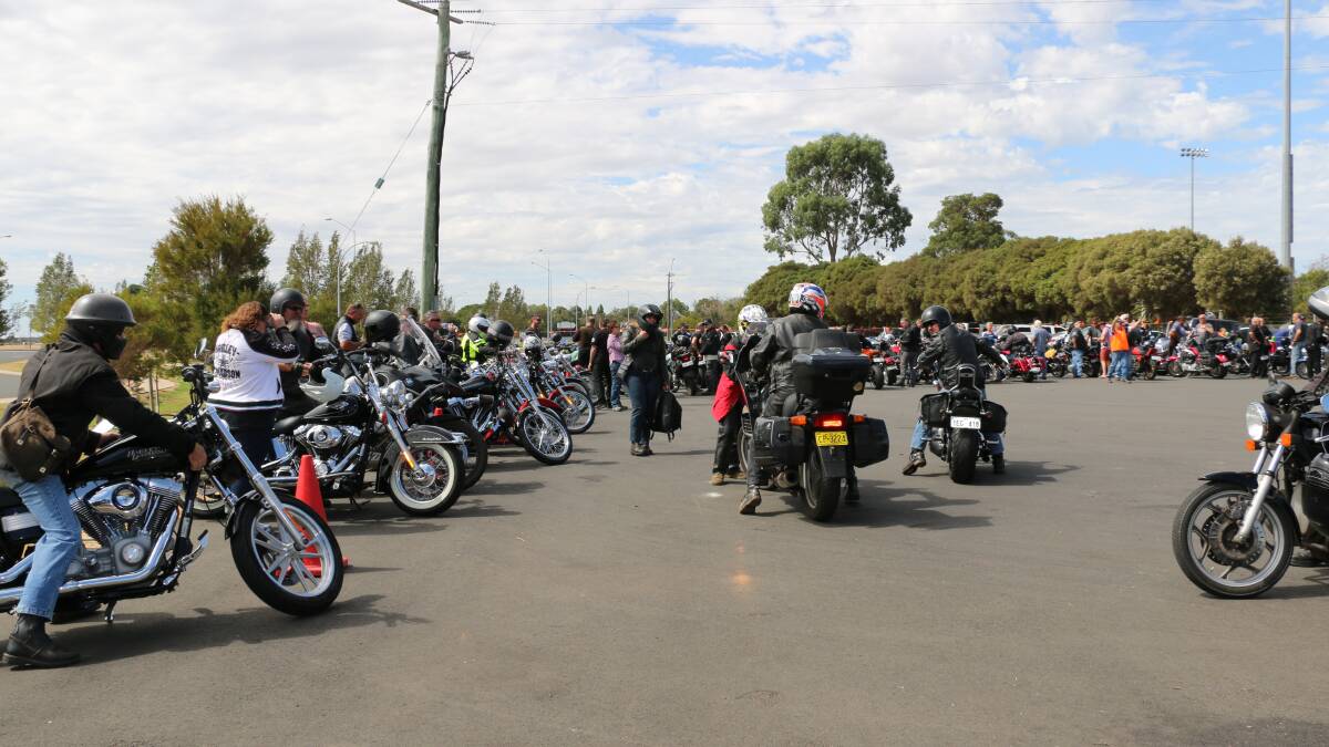 More than 600 riders were on South West Roads on March 23 for the Black Dog Ride.