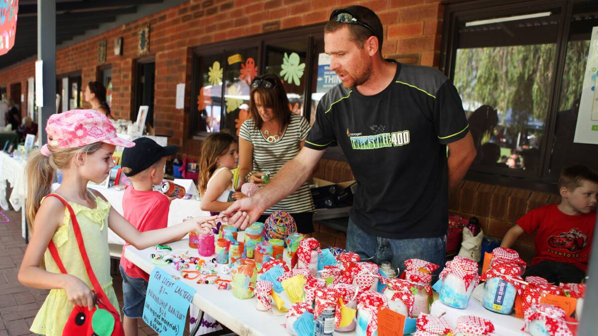 Stalls and activities galore at Vasse Primary School's fair on Saturday.