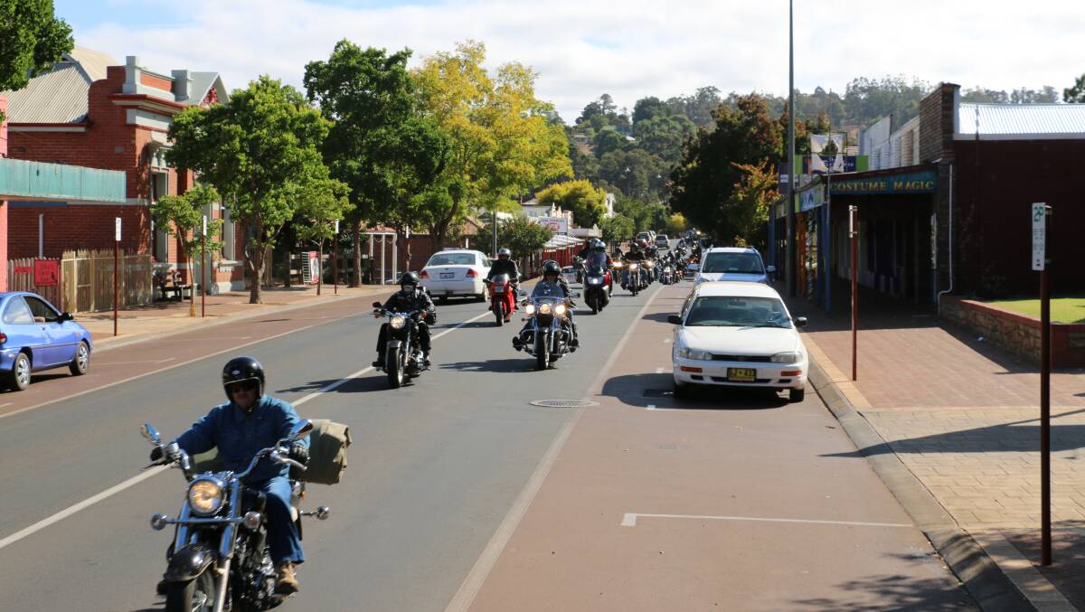 More than 600 riders were on South West Roads on March 23 for the Black Dog Ride.