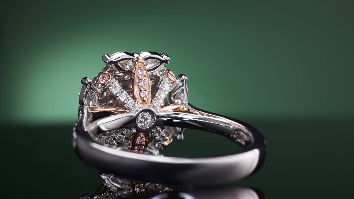 The stunning $1.7 million showcase features jewellery designed to be appreciated from any angle. 