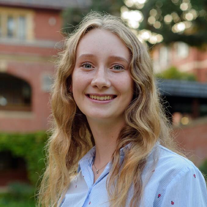 MAKING CHANGE: Bramley resident Amber Anderson has been named a UNICEF Australia 2022 Young Ambassador. Photo: Supplied