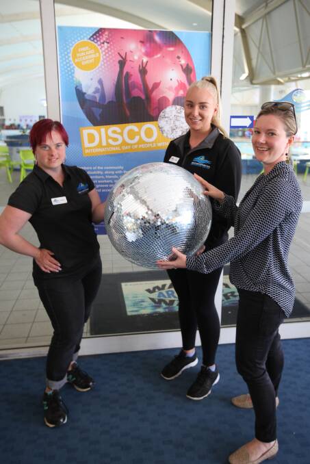 Boogie Fever: Head to the Rec Centre for a free, inclusive disco party to mark the 2018 International Day of People with Disability. Photo: Supplied