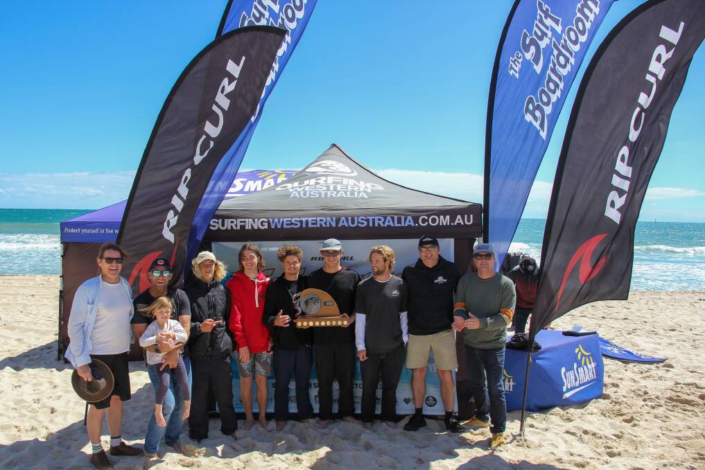 The Yallingup Boardriders Club claimED an impressive victory at WA's longest running tag team surfing event, The Surf Boardroom Surf League. Photos: Justin Majeks