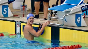 Busselton swimming sensation Pamoana Pirikahu is taking big strides in his chosen sport, achieving a raft of personal bests at the latest nationals competition. Pictures supplied. 