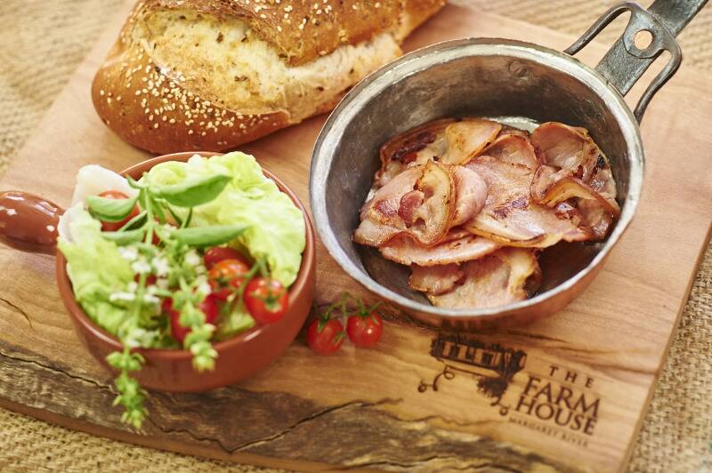 The Farmhouse in Margaret River has been recognised as one of the country's best bacon producers. Photo: Supplied