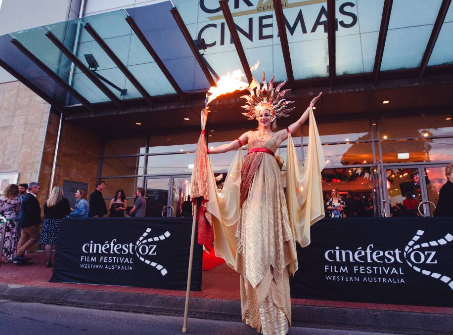 Busselton's CinefestOZ opening gala is always a stunning display of talent and creativity. Image Daniel Grant