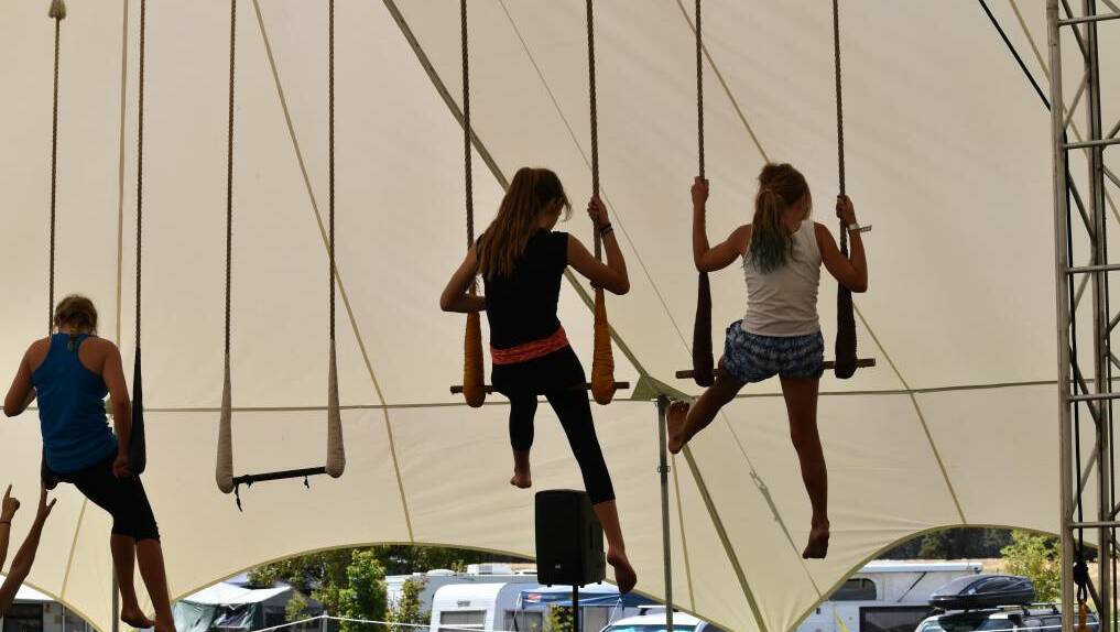 The Lunar Circus Summer School precedes the WA Circus Festival each year. Photo: Nicky Lefebvre
