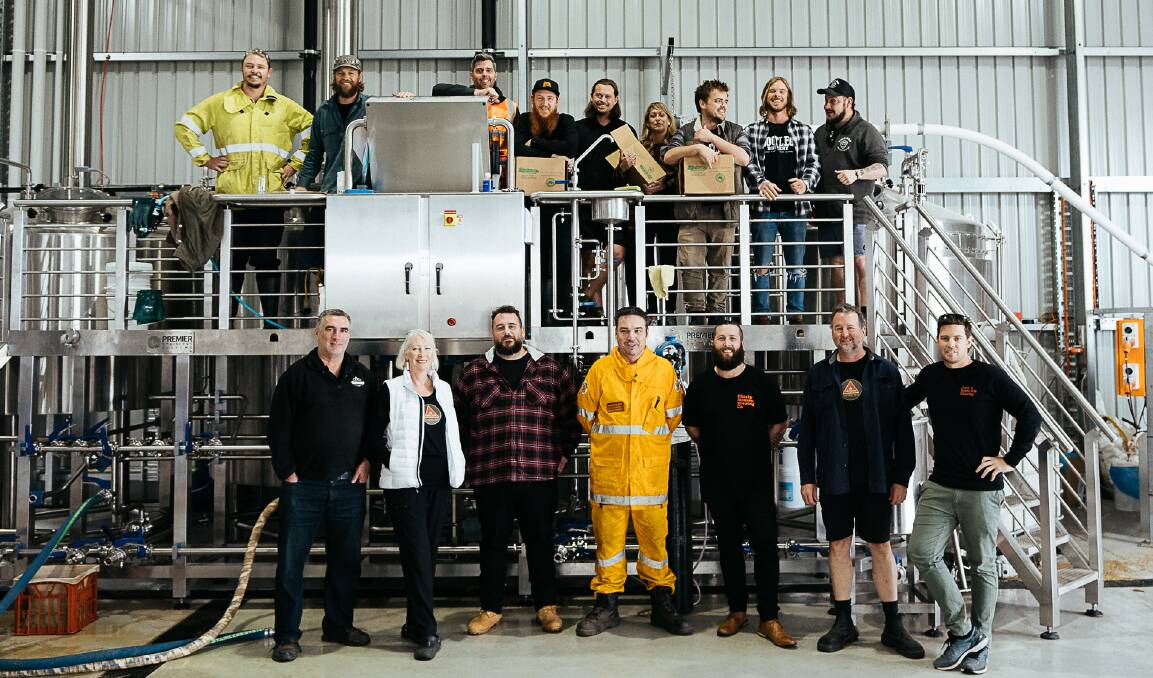 Members of the South West brewing community have banded together to create 'Firefighters Friend'. Photos Driftwood Photography