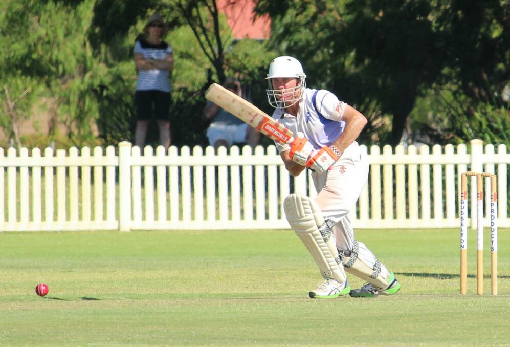 SILVER FOX: Marc Ford was in brilliant form for St Marys on Saturday with an entertaining 96 at Cowaramup Oval.  Photo: Vanessa Hatton.