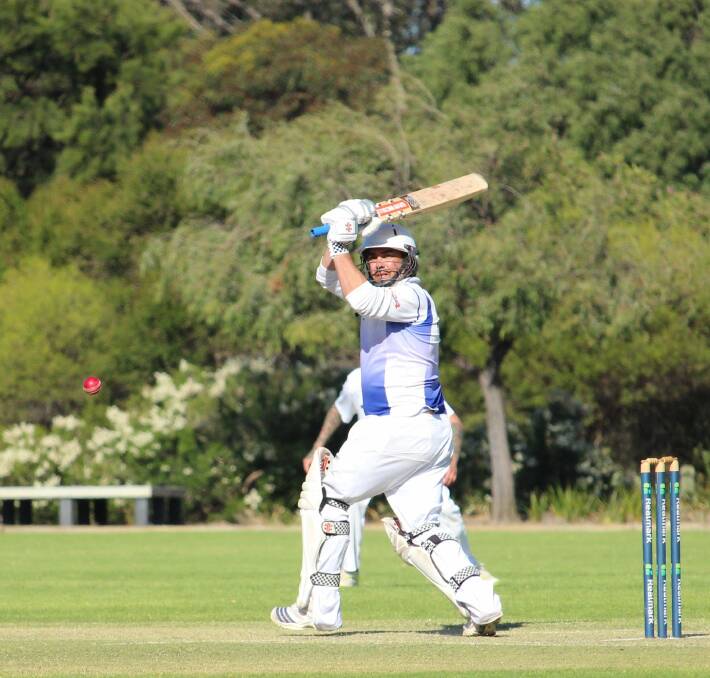 LEADING FROM THE FRONT: St Marys skipper Danny Hatton played a key role in his side's win over Margaret River when he returned from a long injury layoff last Saturday. Photo: Vanessa Hatton.