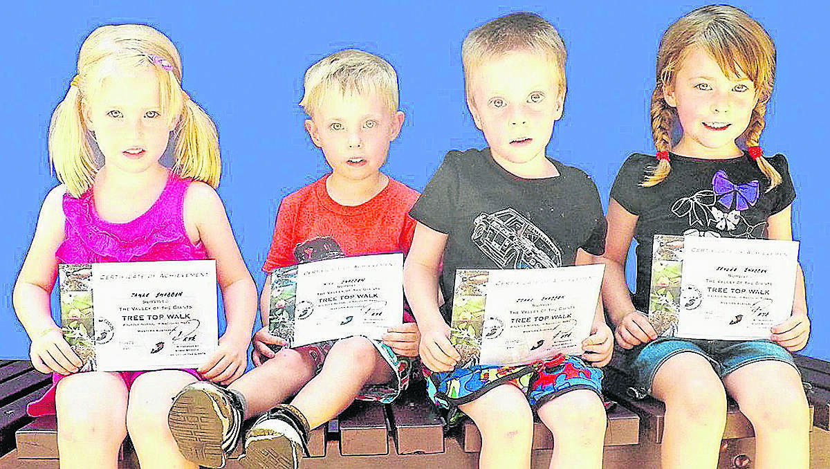 Busselton quadruplets Janae, Will, Isaac and Brylee Snaddon.