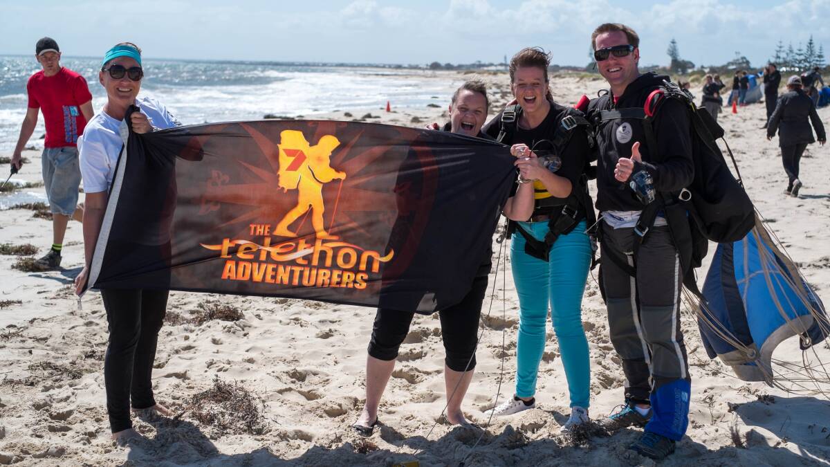 More than $60,000 was raised by the Adventurers and their supporters.